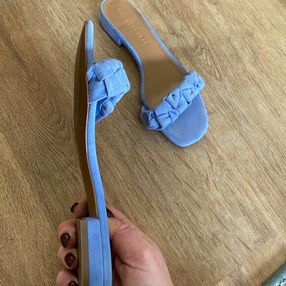 Who What Wear Celia slip-on sandal Women's Size 7 - Picture 6 of 11